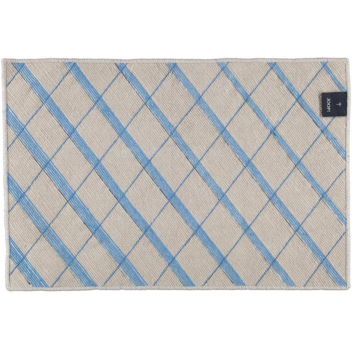 BADTEPPICH Diamond Ocean 60 x 90 cm - Blaugrau, Textil (60/90cm) - Joop!