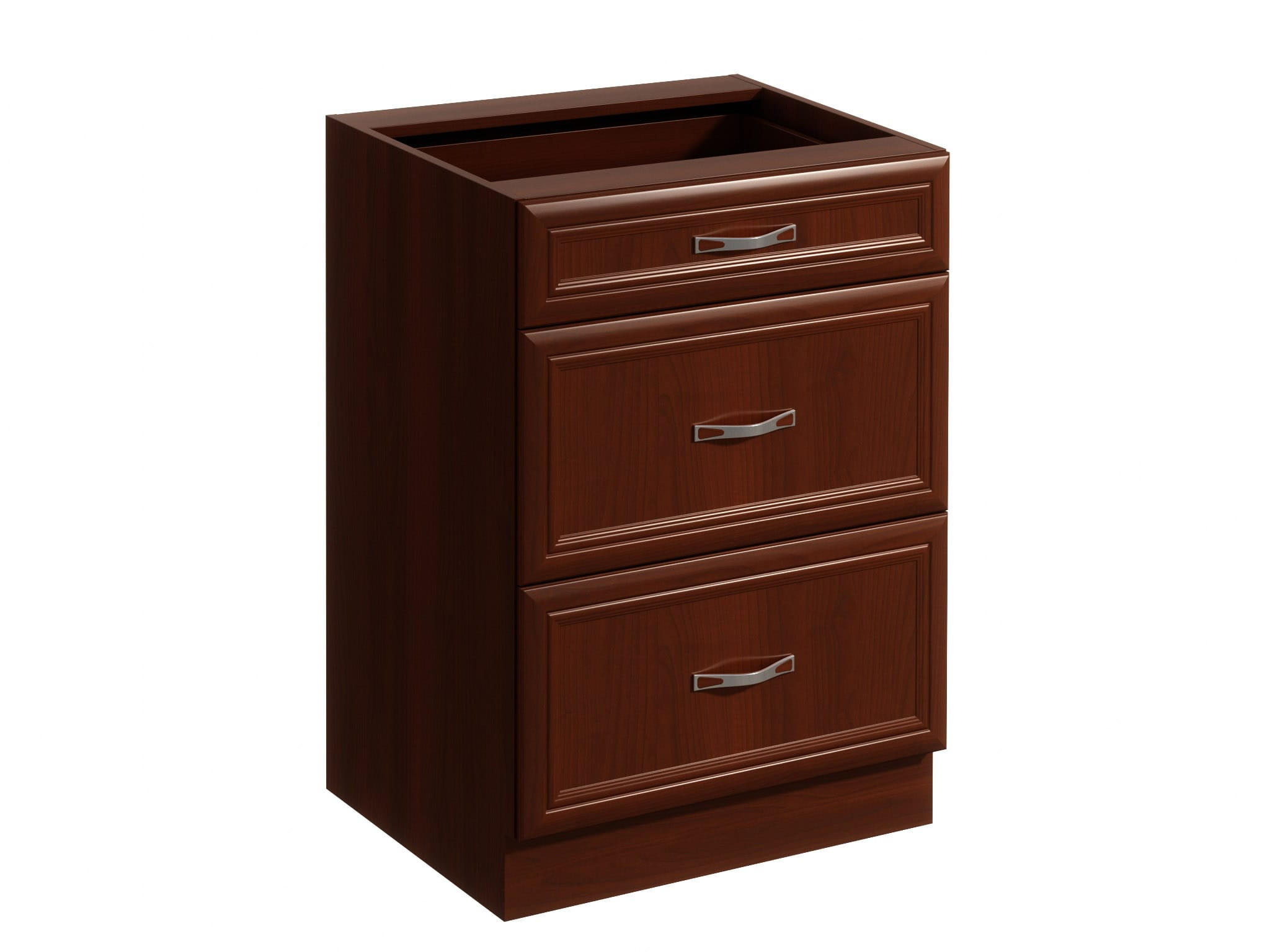 Royal24_Markt Unterschrank Walnuss 60x82x47 cm