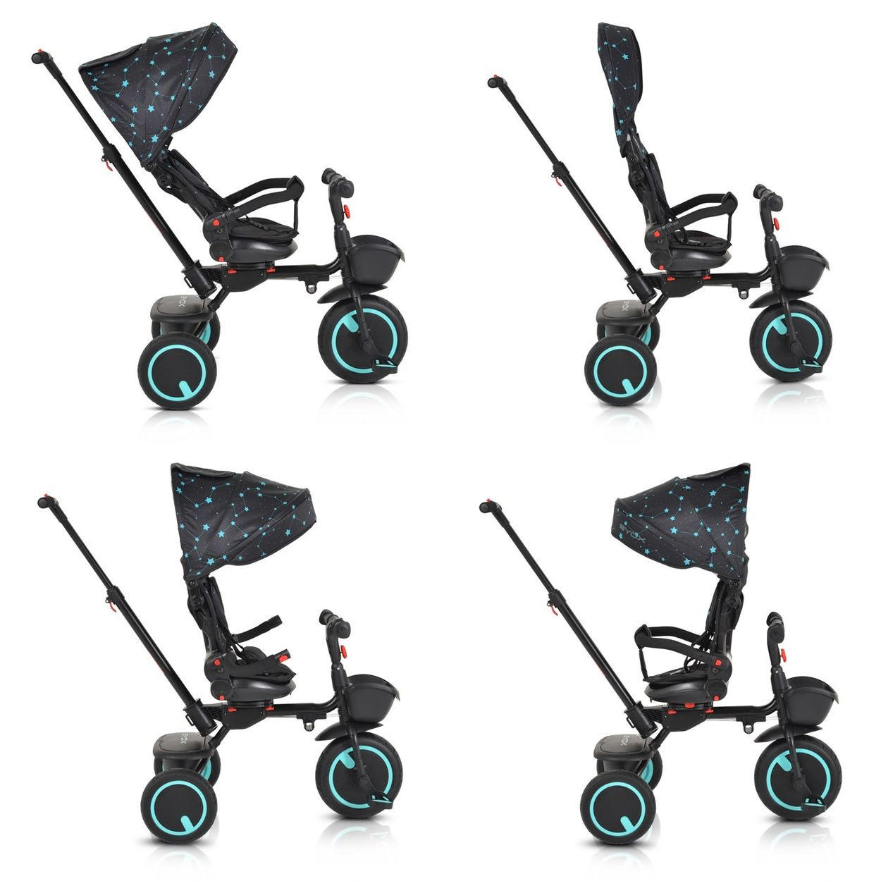 Thumbnail - Xxxl Dreirad, Blau, Metall, 52x103x72 cm, male, Outdoor Spielzeug, Kinderfahrzeuge