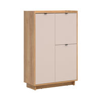 SIDEBOARD Donna Kaschmir - Beige, Holzwerkstoff (96/145/42cm) - Petits-meubles