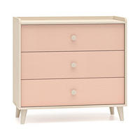 KOMMODE – 90 cm – Mevel – Rosa - Rosa, Holzwerkstoff (90/85/40cm) - hi-markt