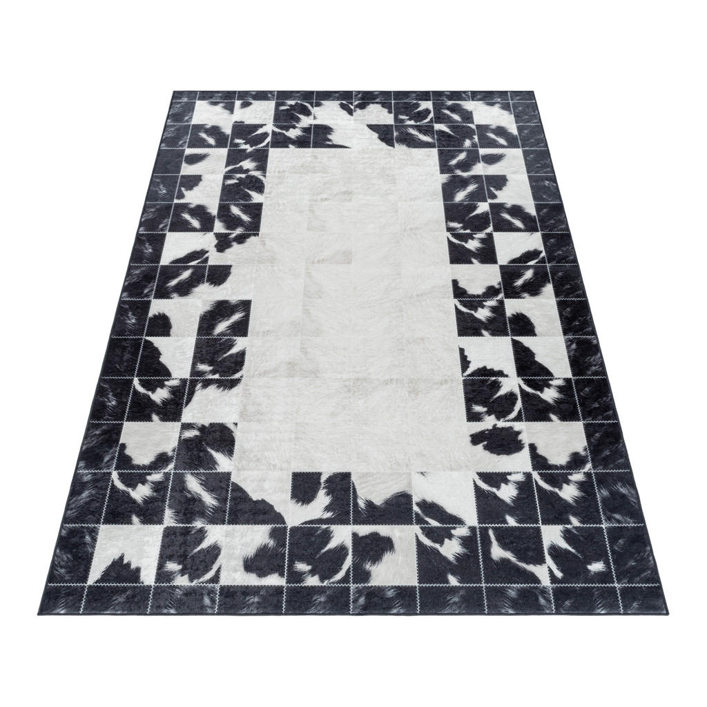 Thumbnail - Kadima Design Teppich, Schwarz, Textil, Patchwork, Rechteckig, 200x290 cm, in verschiedenen Größen erhältlich, Teppiche ...