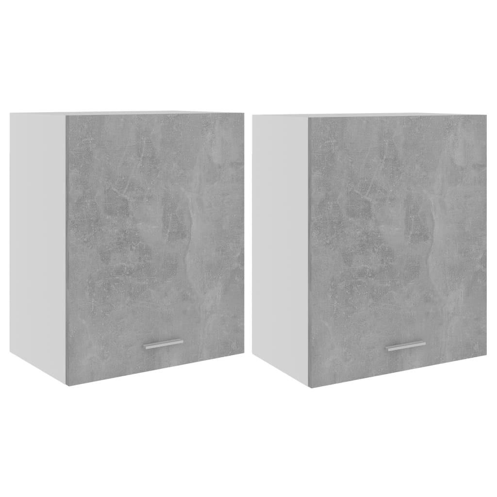 vidaXL Küchenoberschrank Hellgrau 50x31x31 cm