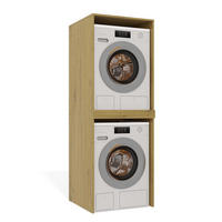 WASCHMASCHINENUMBAUSCHRANK C1 Artisan 64/180/64 - Eiche Artisan, Holzwerkstoff (64/180/64cm) - RAUMHIRSCH FURNITURE