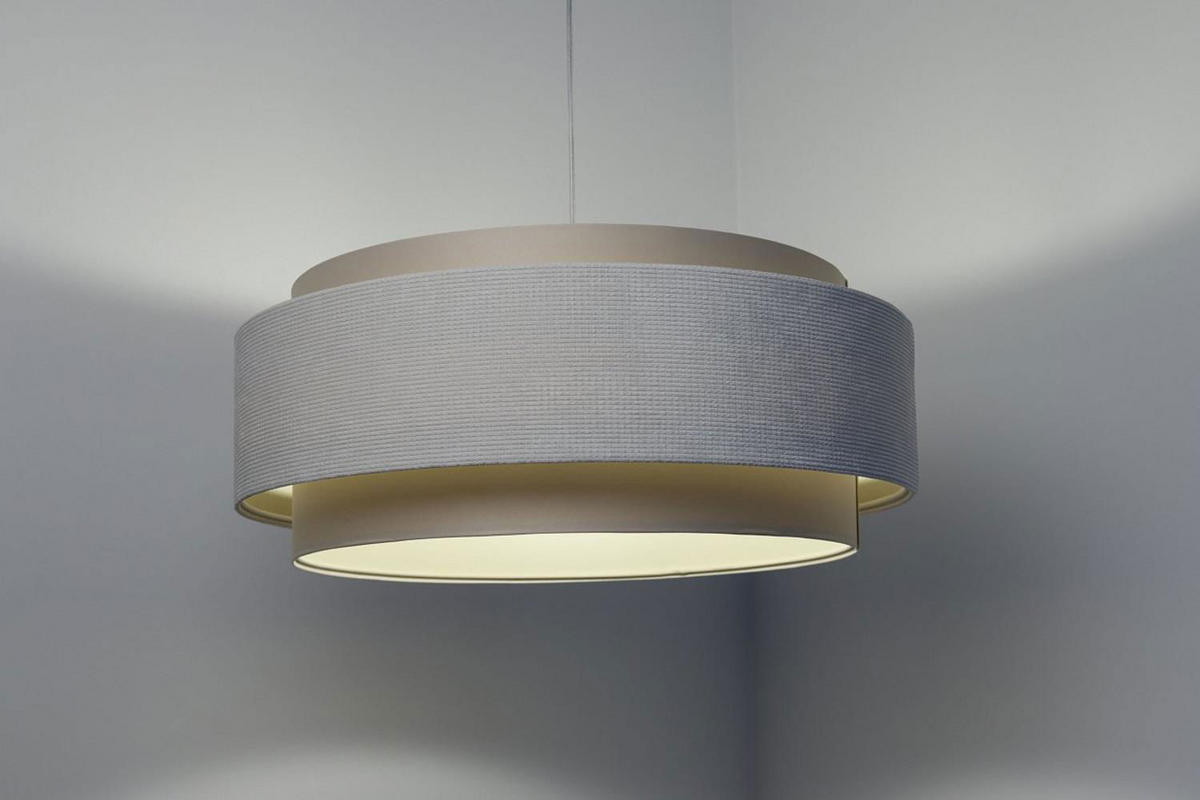 HÄNGELEUCHTE Weiß 60/25 cm - Weiß, Kunststoff (60/1/25cm) - ONZENO