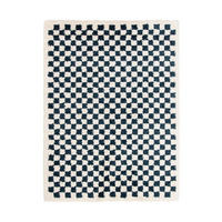 TEPPICH weich komfortabel Hochflor blau - Blau, Textil (160/213cm) - AFK Living