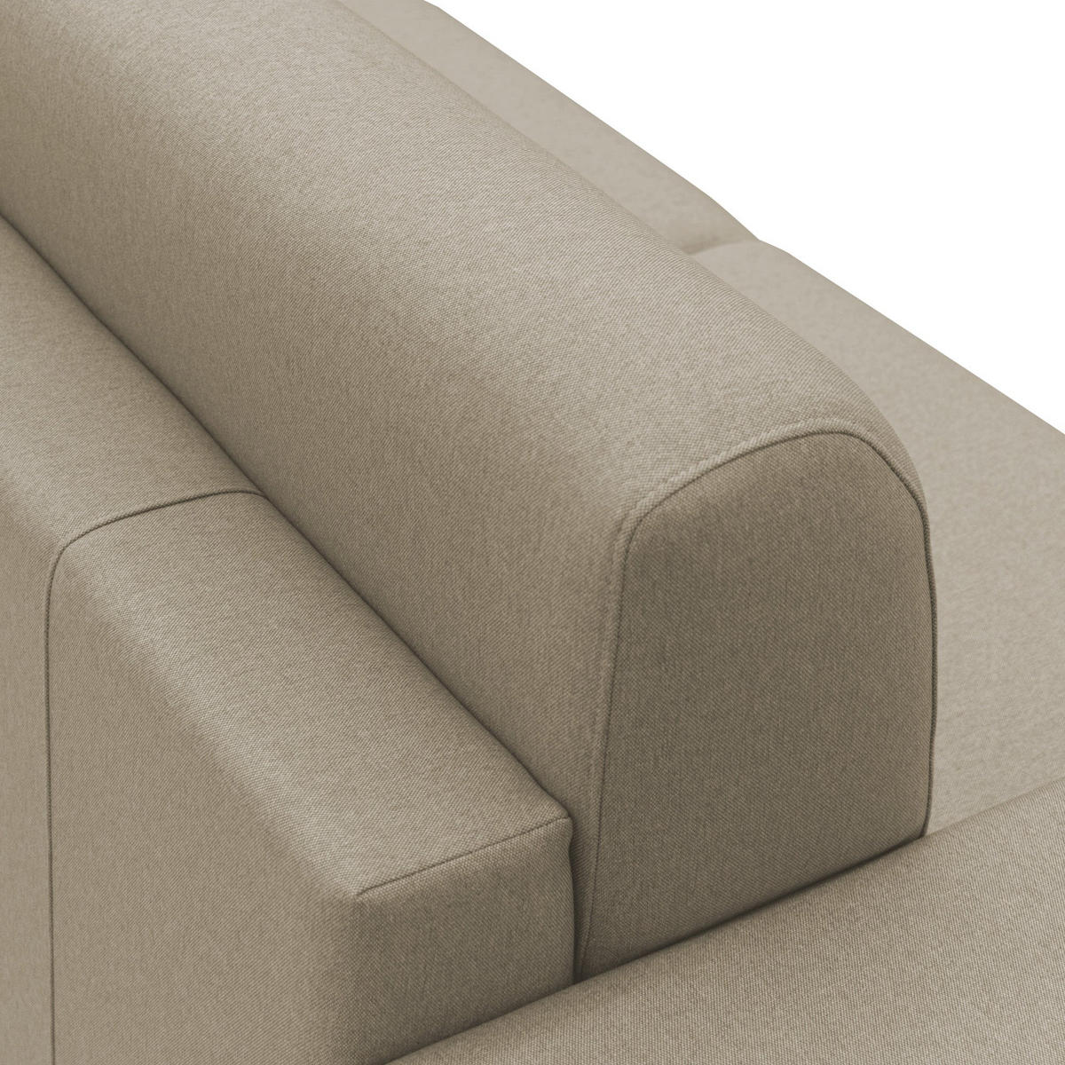 SCHLAFSOFA Chris - Braun, Textil (166/90/96cm) - Divani.store