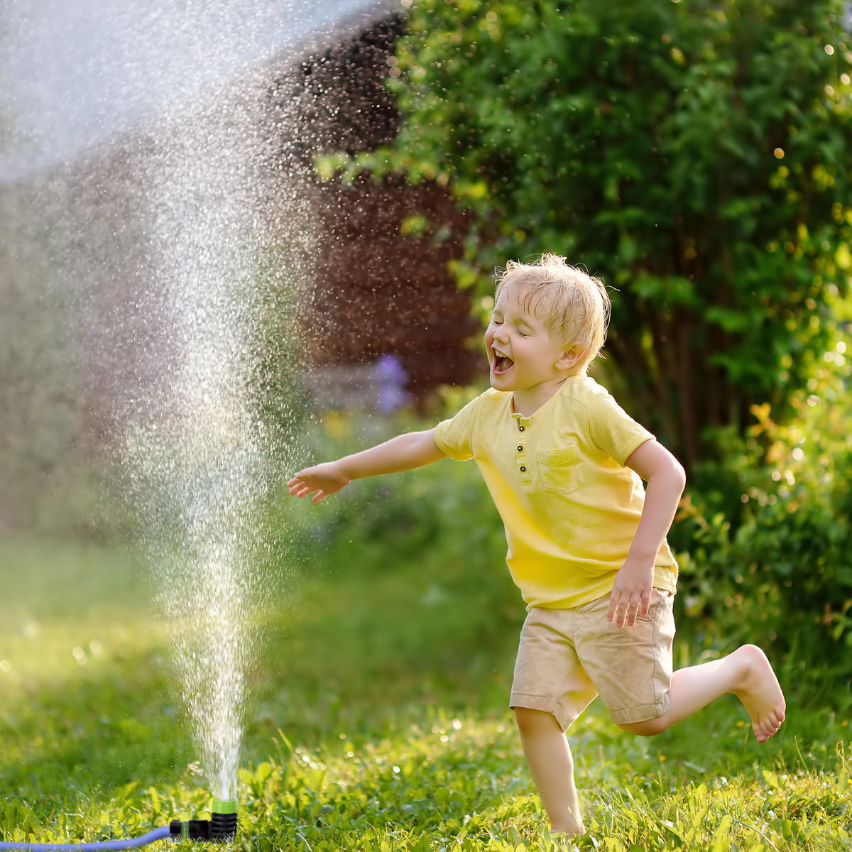 5XSPRÜHREGNER - Schwarz, Kunststoff (6.5/19.5/3.5cm) - Relaxdays