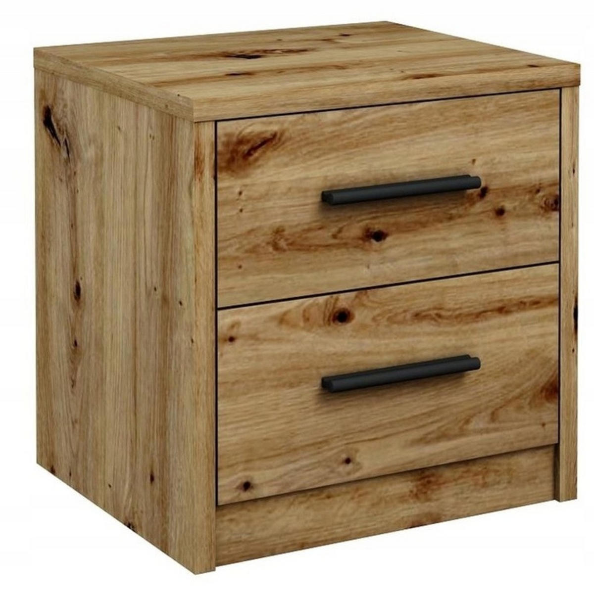 NACHTTISCH 2S Artisan Eiche 40/35/41 cm - Eiche Artisan, Holzwerkstoff (40/41/35cm) - Matkam Möbel