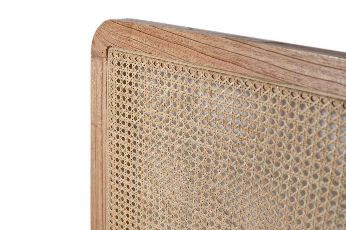 KOPFTEIL aus Rattan 165 cm - Braun, Holz (165/90/4cm) - Giner y Colomer