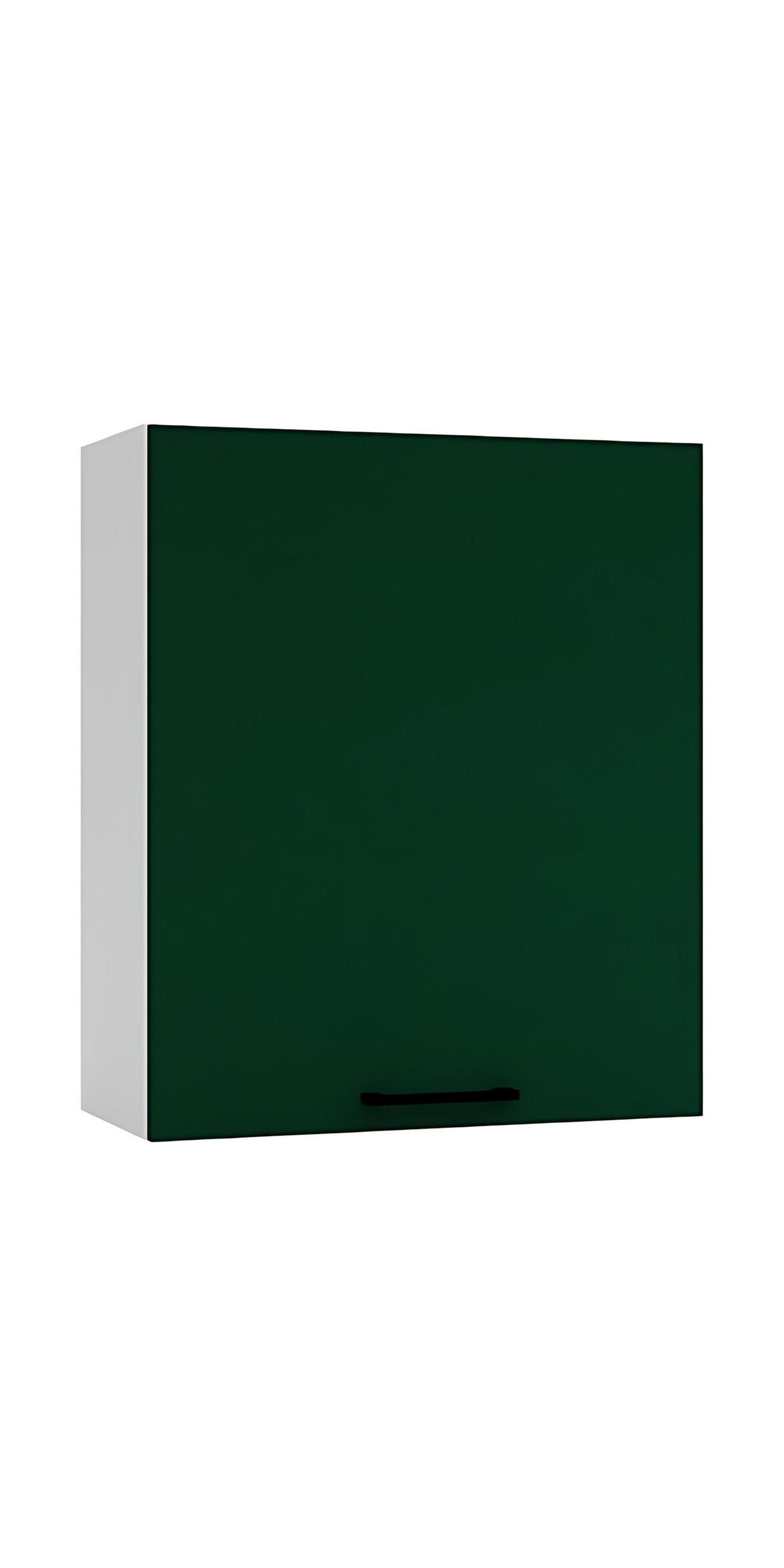HÄNGESCHRANK W60 P/L - Morvex - Praktisches Stauraum Konzept - Dunkelgrün, Holz/Metall (60/72/30cm) - ROYAL24_MARKT