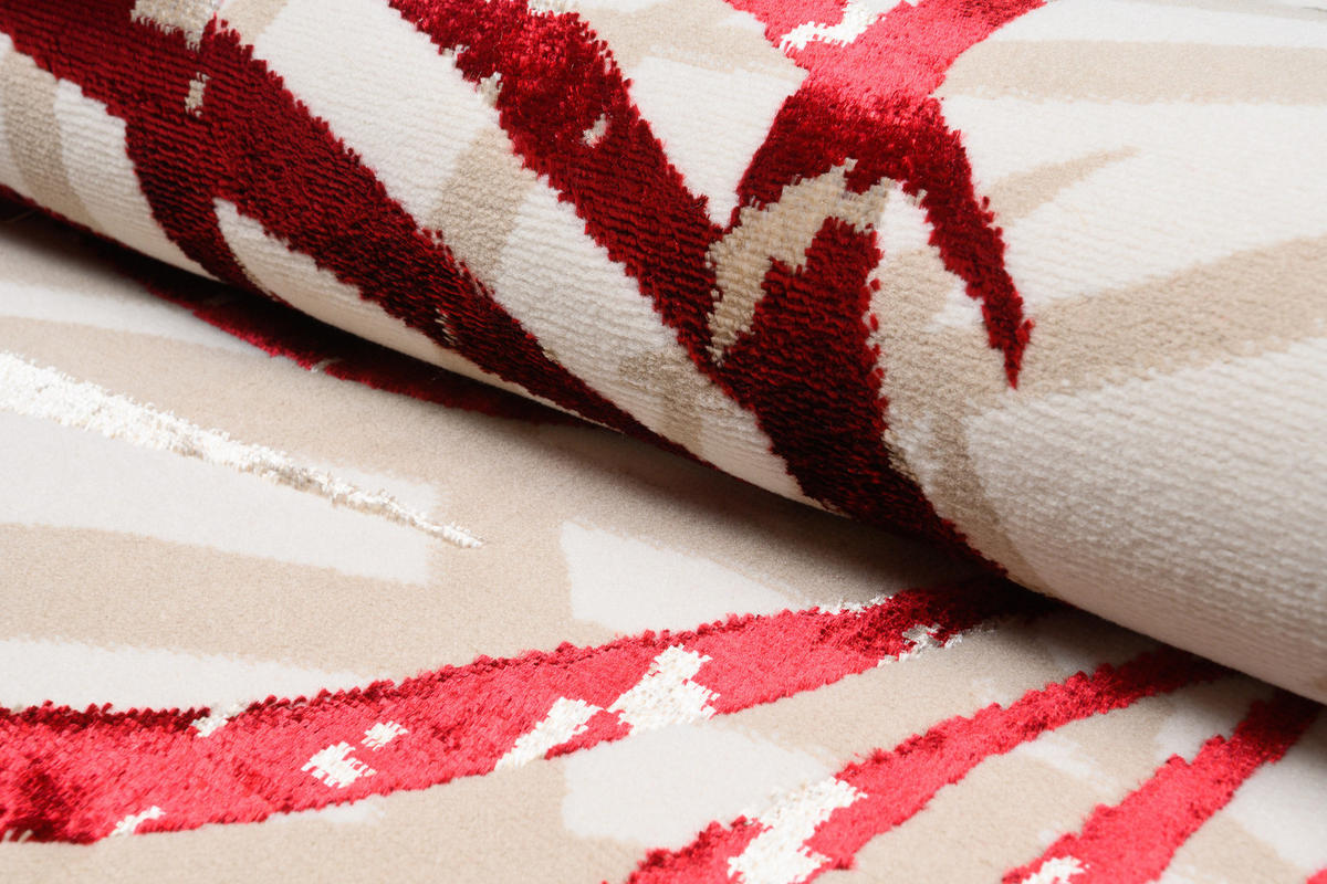 TEPPICH GOLDEN Dunkelcreme 160/230 cm - Dunkelbraun, Kunststoff (160/230cm) - Tapiso