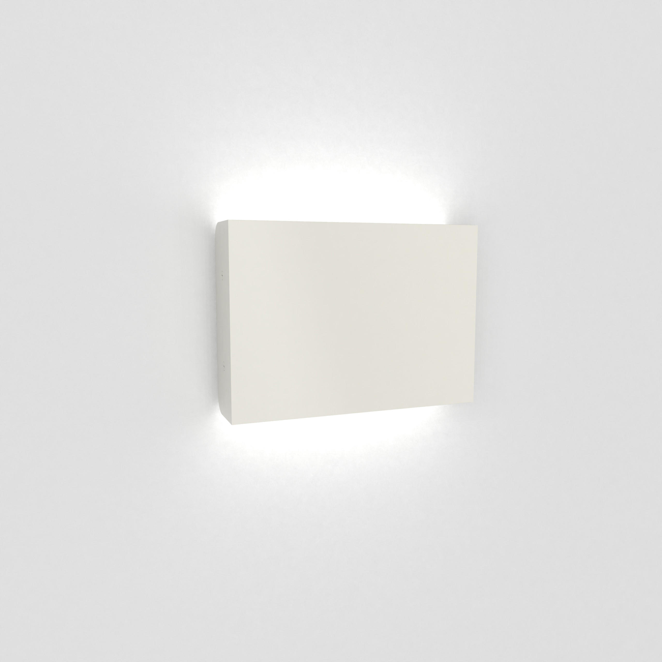 LED-WANDLEUCHTE Band S - Weiß Hochglanz, Metall (15.4/11/3.6cm) - Lumicom