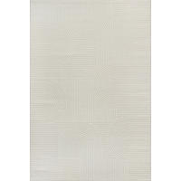 TEPPICH Kurzflor ERESMA Geometrisch Polyester Creme 160 x 230 cm - Creme, Textil (160/230cm) - KADIMA DESIGN