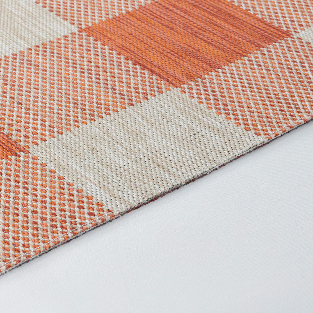 OUTDOORTEPPICH 160/213 cm Orange - Orange, Naturmaterialien/Textil (160/213cm) - LIVABLISS