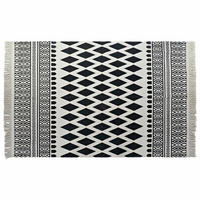 TEPPICH Schwarz Weiß (160 x 250 x 0,7 cm) - Multicolor, Textil (160/250cm) - DKD Home Decor