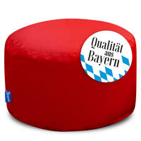 SITZPOUF L rot - Rot, Textil (500/300/500cm) - Bruni