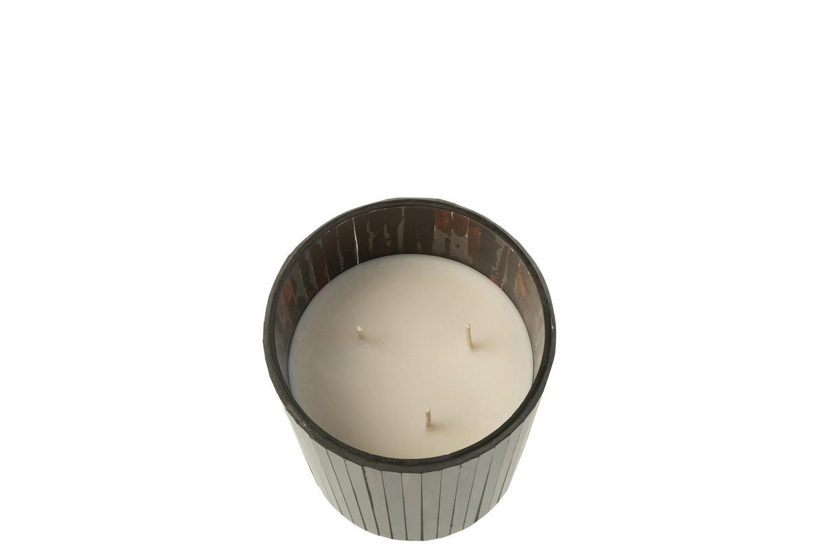 DUFTKERZE NOA - Braun - M - 55 Std. - Braun, Paraffin (12.5/15.5cm) - J-Line