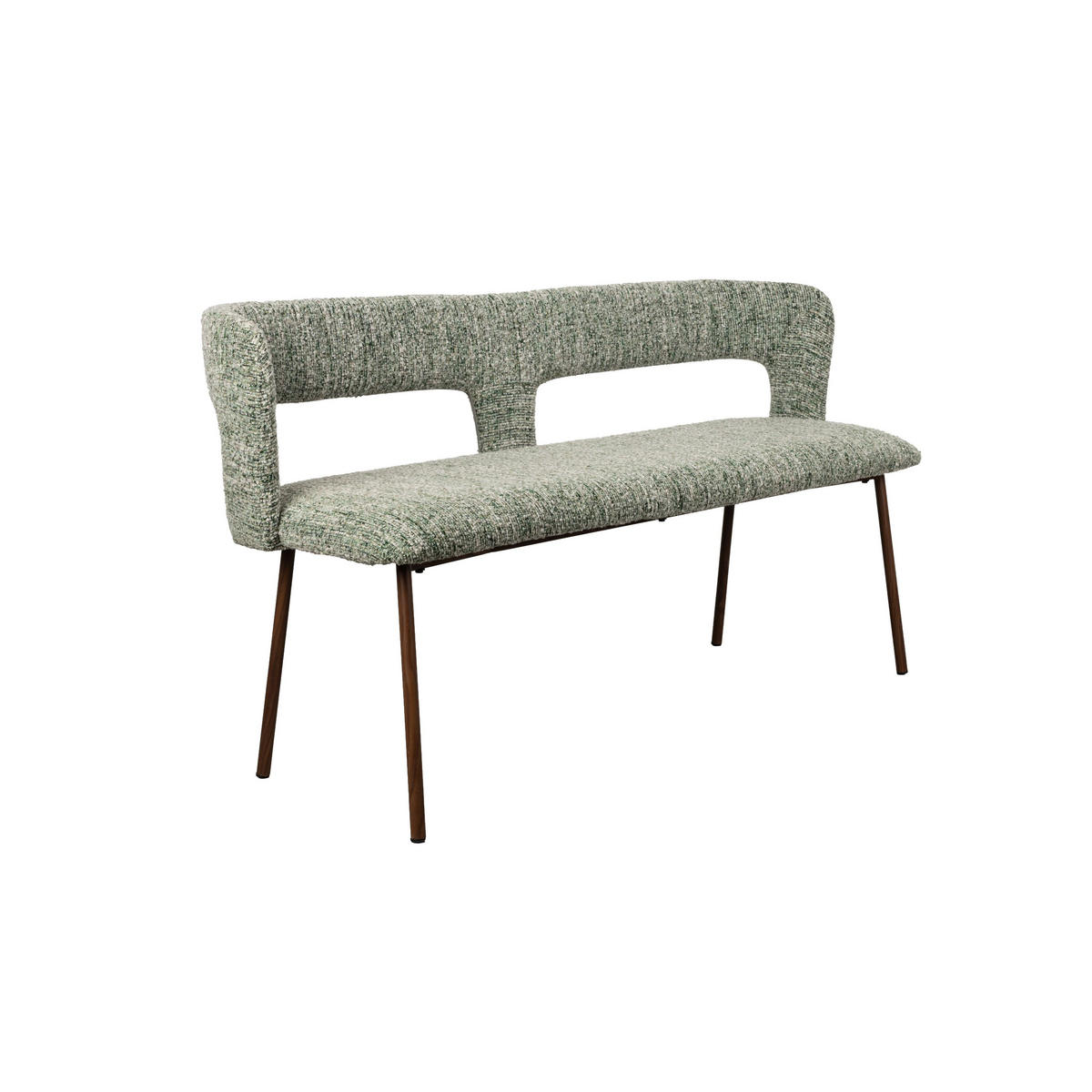 ESSZIMMERBANK Chelsea Grün - Grün, Kunststoff (148/79/51cm) - Housecraft Living
