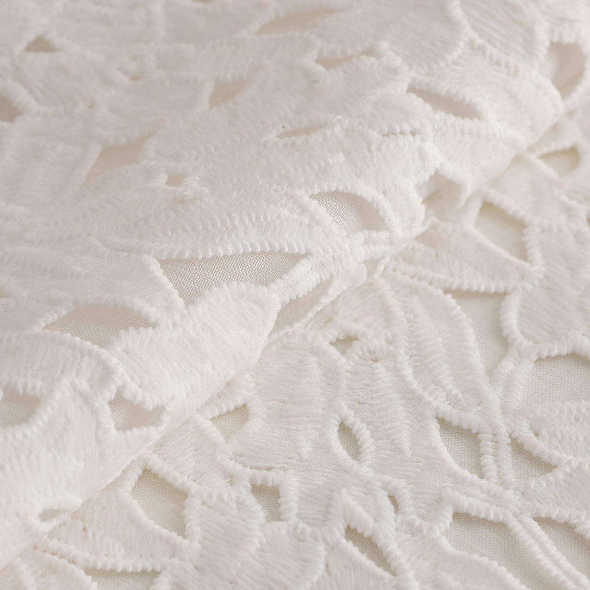 TISCHDECKE Dolores - Ecru, Textil (80/80/1cm) - home&you