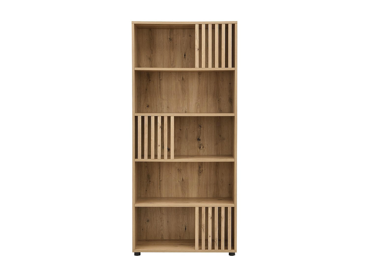 Vente-Unique Bücherregal Natur 80x180x35 cm