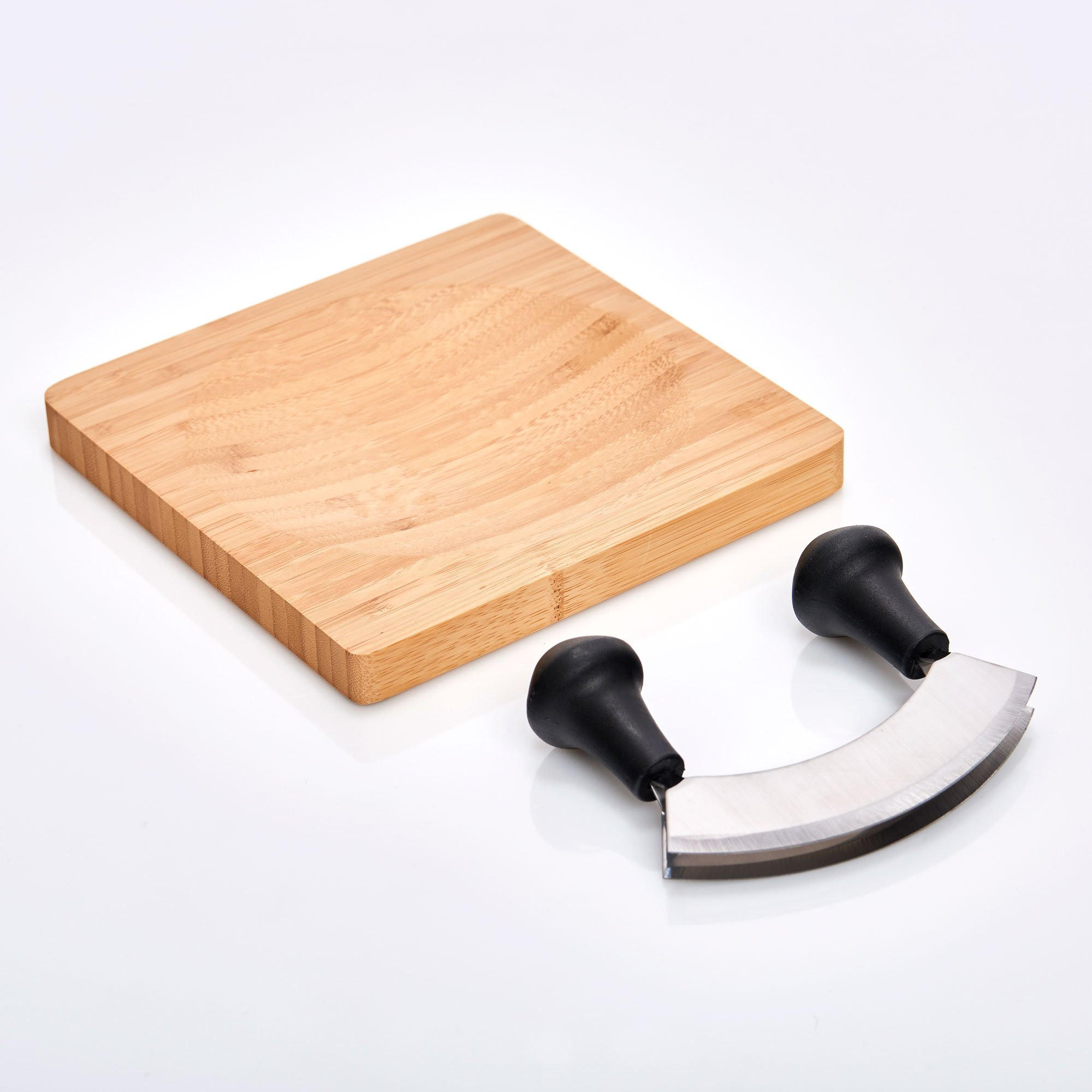 KRÄUTERSCHNEIDEBRETT Bambus 20/20 cm - Braun, Naturmaterialien (20/20cm) - ZELLER