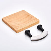 KRÄUTERSCHNEIDEBRETT Bambus 20/20 cm - Braun, Naturmaterialien (20/20cm) - ZELLER