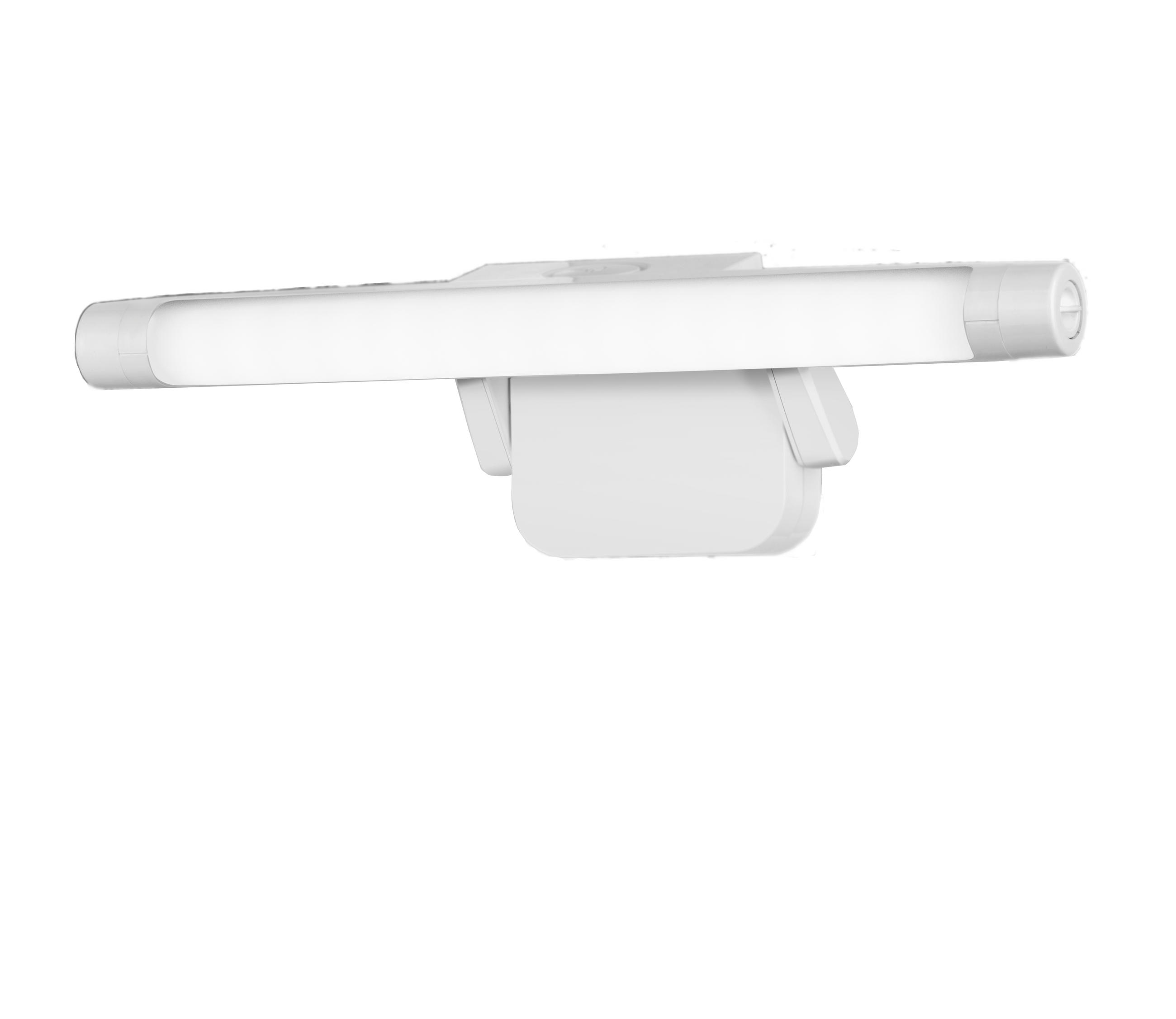 LED-BILDERLEUCHTE - verstellbare Wandleuchte mit Dimmfunktion für Bilder und Spiegel, batteriebetrieben - Weiß, Kunststoff (15/34/3.1cm) - Northpoint