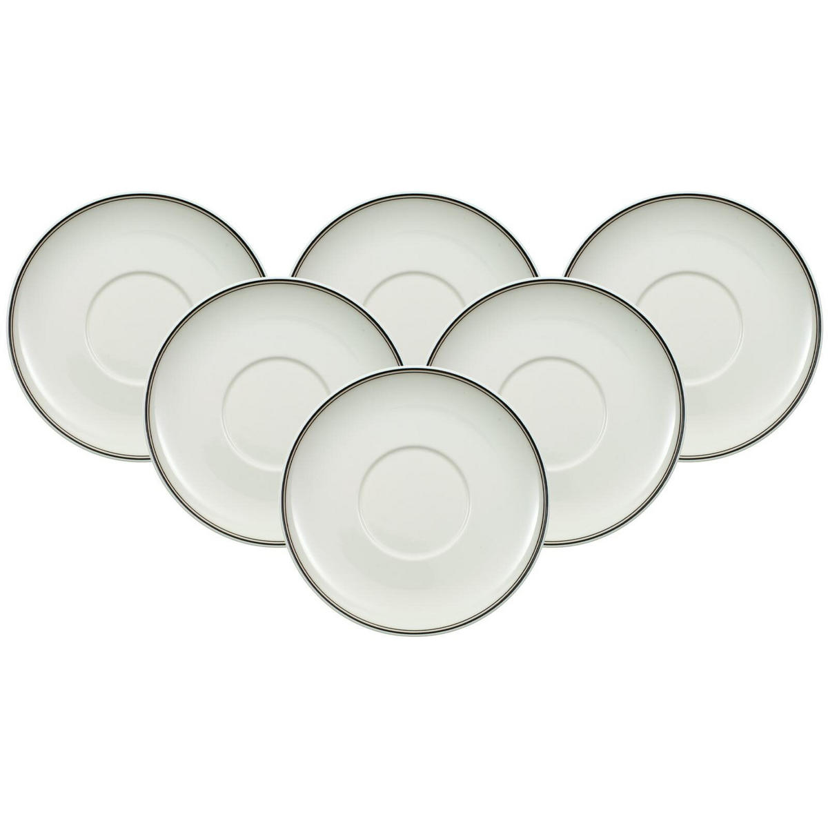 FRÜHSTÜCKSUNTERTASSEN Design Naif bunt ø 16,8 cm 6er Set - Multicolor, Keramik (16.8cm) - Villeroy & Boch