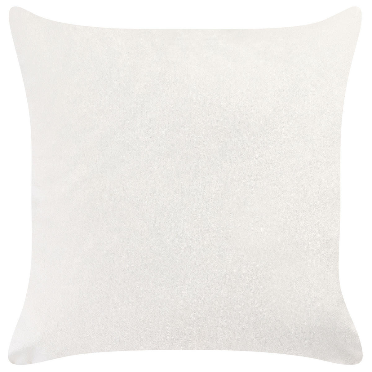 DEKOKISSEN 2er-Set Orange 45/45 cm Spirea - Orange, Textil (45/45cm) - Beliani