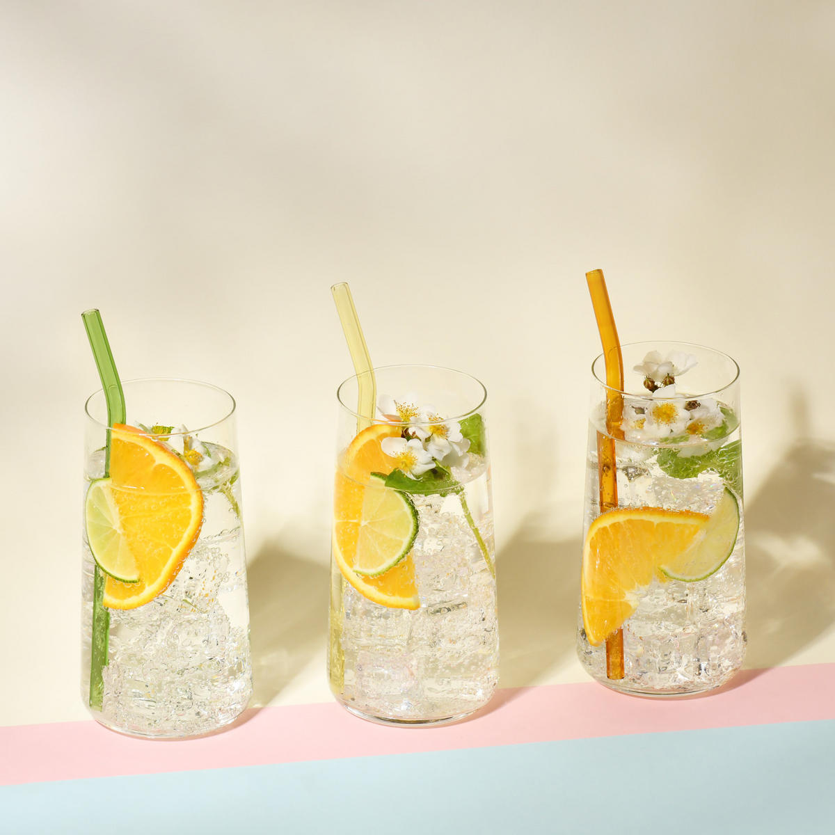LONGDRINKGLÄSER, 4er-Set, 600 ml - Transparent, Glas (0.6L) - Krosno Glass
