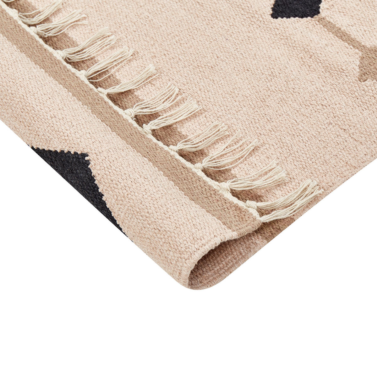 KELIM-TEPPICH Berdik 200/140 cm - Multicolor, Textil (140/200cm) - Beliani