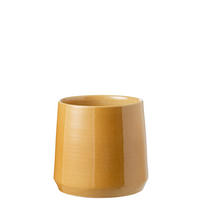 BLUMENTOPF RUND - Töpferei - Gelb - L - Ø 26 cm - Gelb, Keramik (26/26cm) - J-Line