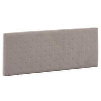 KOPFTEIL 140x60 cm Malta Grau - Grau, Textil (8/60/140cm) - VS Venta-stock
