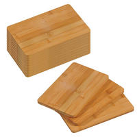 FRÜHSTÜCKSBRETTCHEN, 15 Stück, Bambus - 22 x 14cm - Naturfarben, Holz (14/22cm) - Kesper
