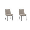 ESSZIMMERSTUHL Lennon Beige 65/50/89 cm 2er-Set - Beige, Textil (50/89/65cm) - LABEL51