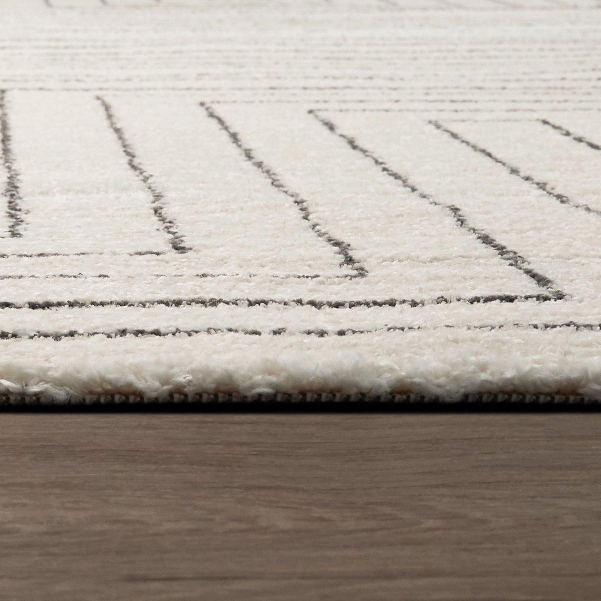 TEPPICH ultraweich designorientiert beige - Beige, Textil (160/230cm) - AFK Living