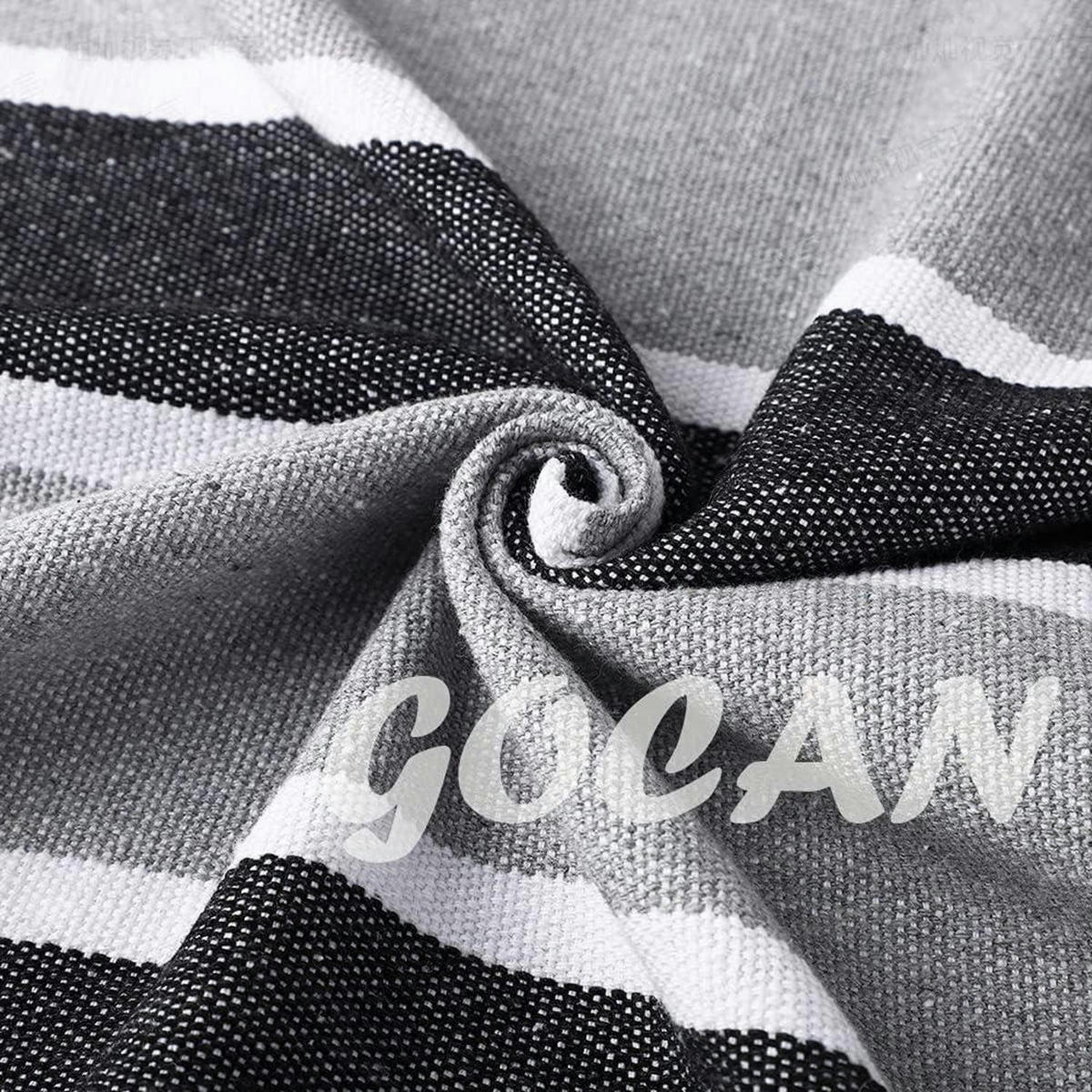 HÄNGEMATTE 2 Personen 220 x 150 cm Grau Streifen - Multicolor, Textil (150/2.5/220cm)