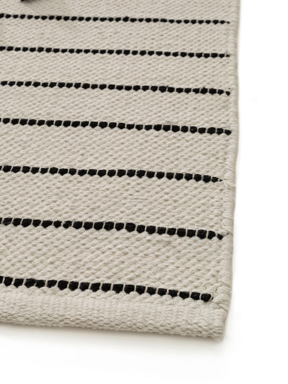 BAUMWOLLTEPPICH Bo Ivory 80x120 cm - Creme, Textil (80/120cm) - benuta Pop