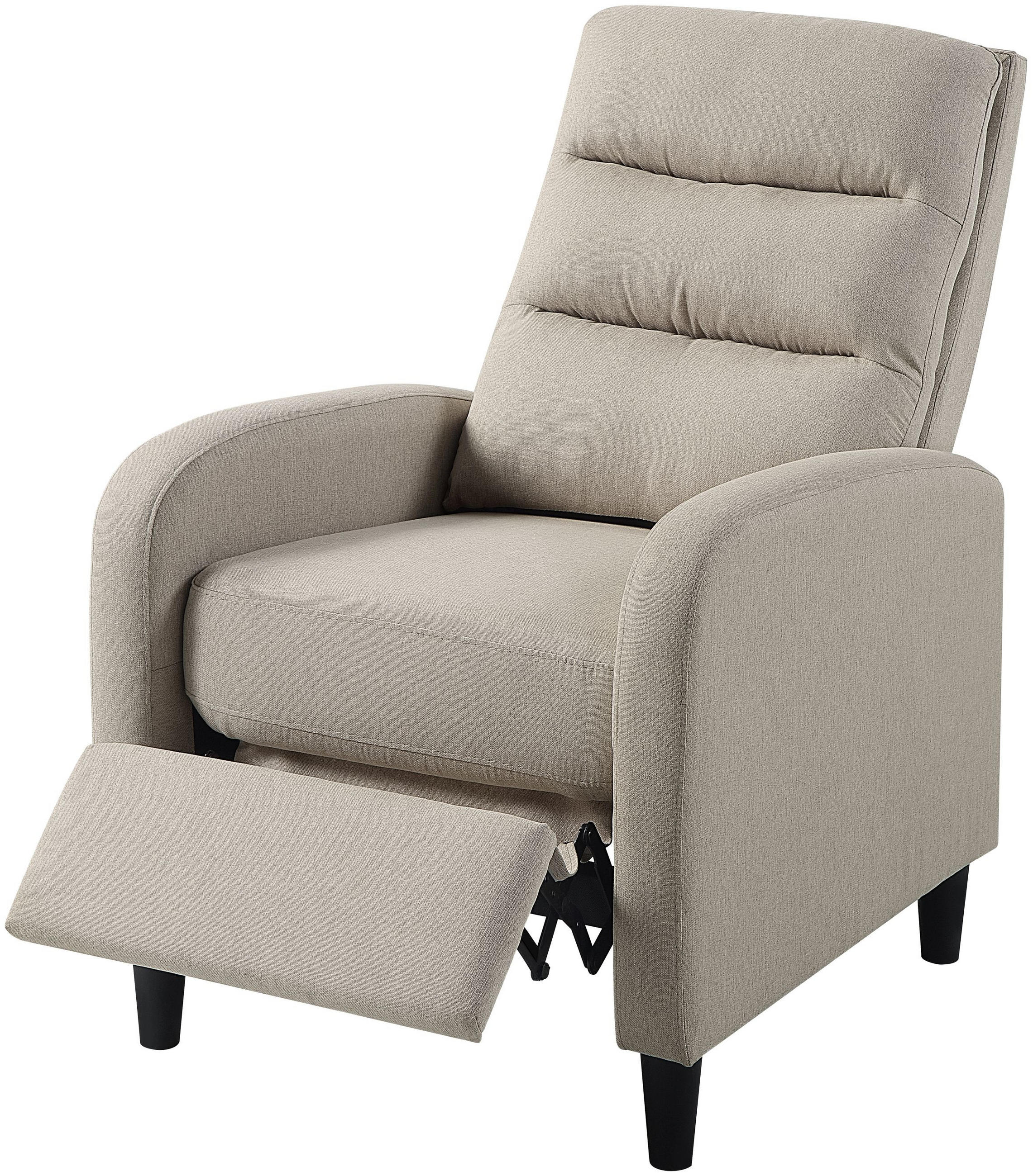 RELAXSESSEL Tiago Beige - Beige, Textil (69/102/90cm) - ATLANTIC home collection