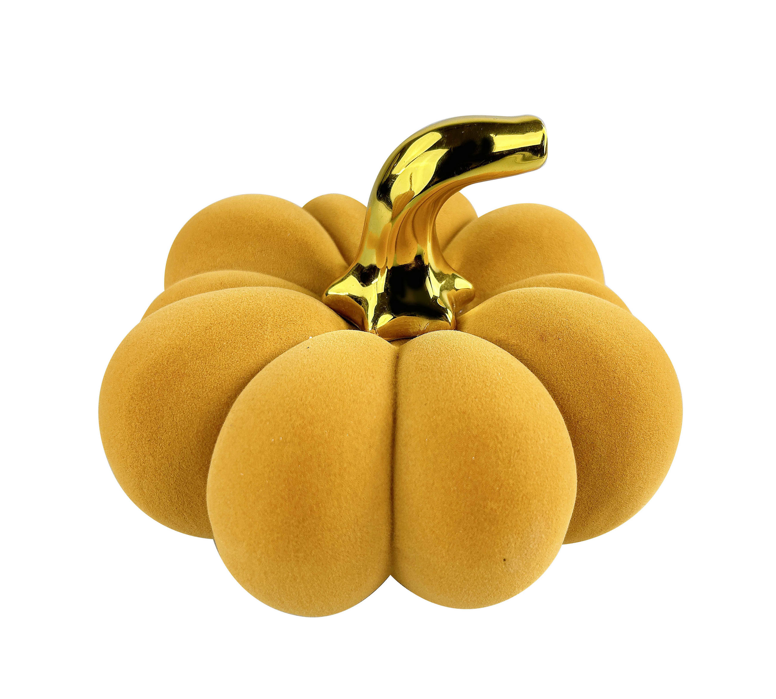 DEKOFIGUR Mave Orange 19/17.5/12.5 cm Keramik - Orange, Keramik (17.5/12.5/19cm) - Mondex