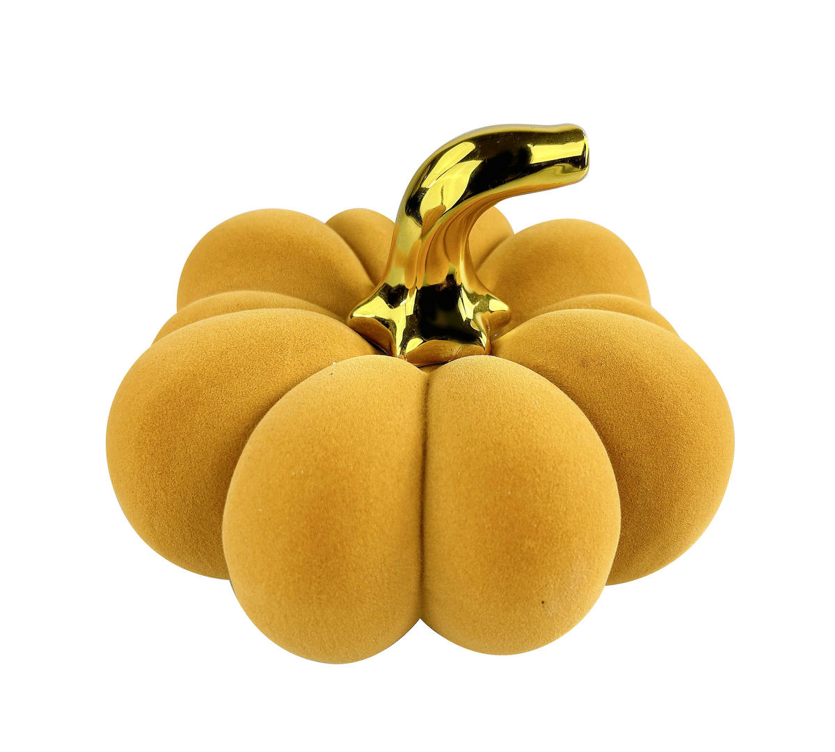DEKOFIGUR Mave Orange 19/17.5/12.5 cm Keramik - Orange, Keramik (17.5/12.5/19cm) - Mondex