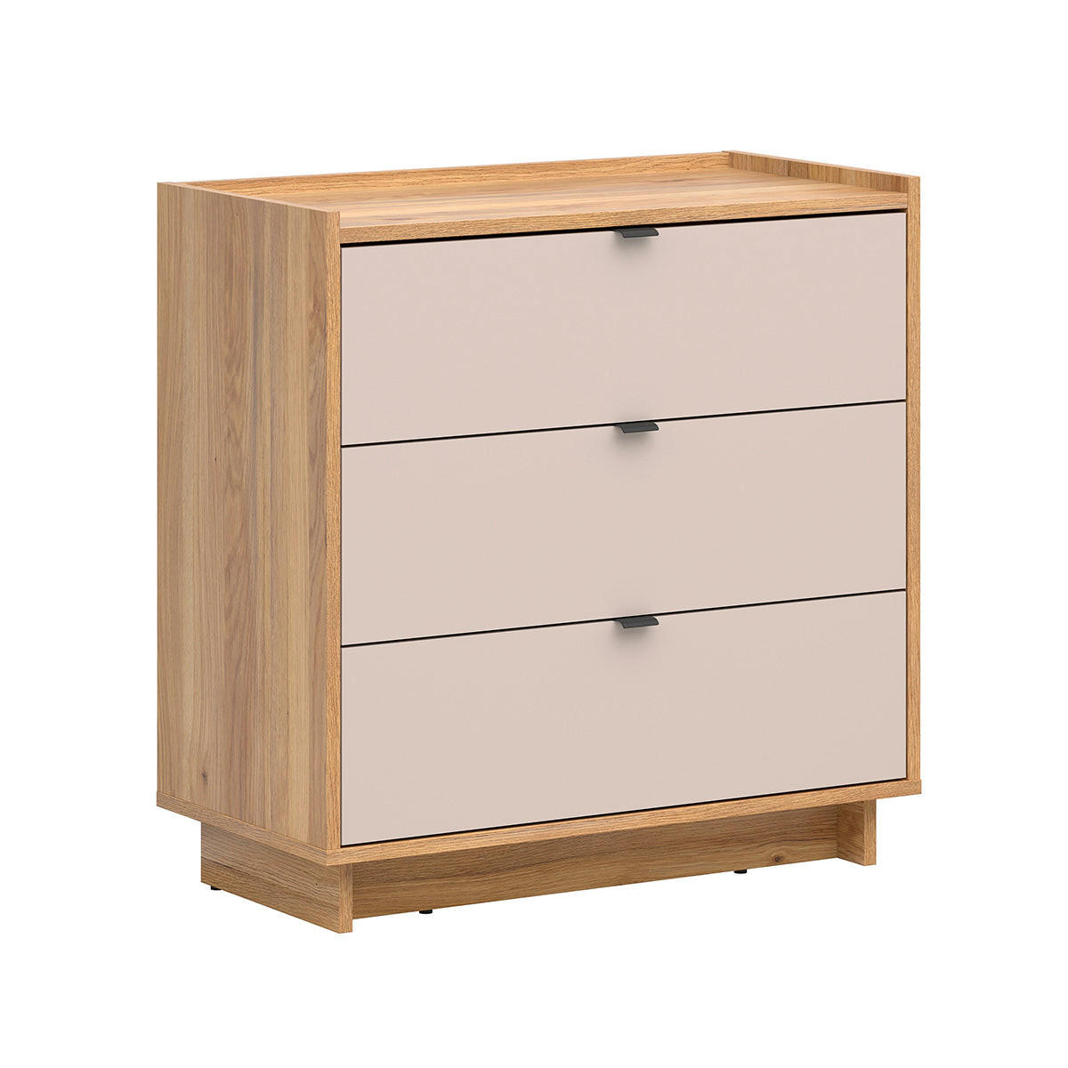 KOMMODE Donna Kaschmir - Beige, Holzwerkstoff (84.5/85/42cm) - Petits-meubles