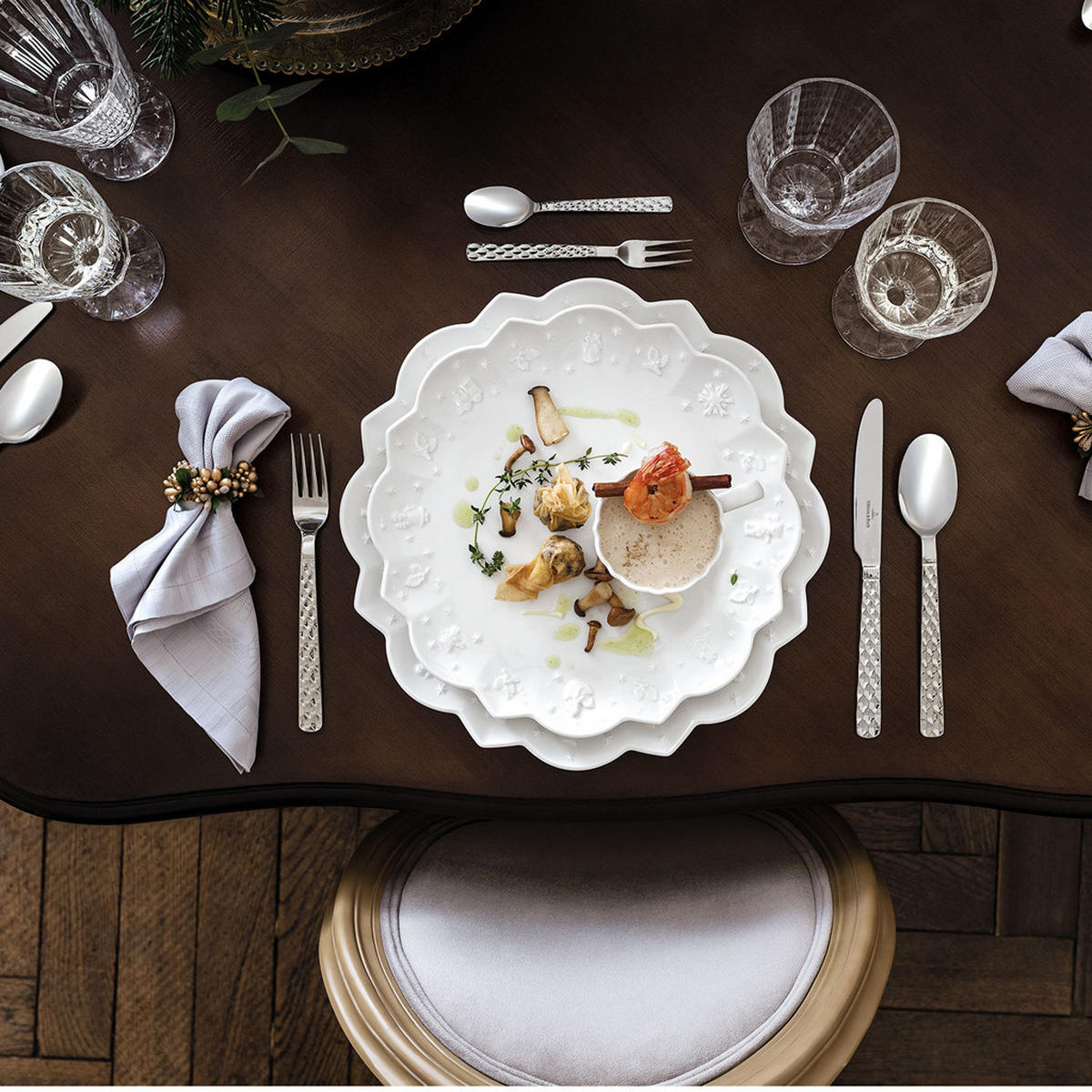 TAFELLÖFFEL Boston silber 212 mm 6er Set - Silberfarben, Metall - Villeroy & Boch