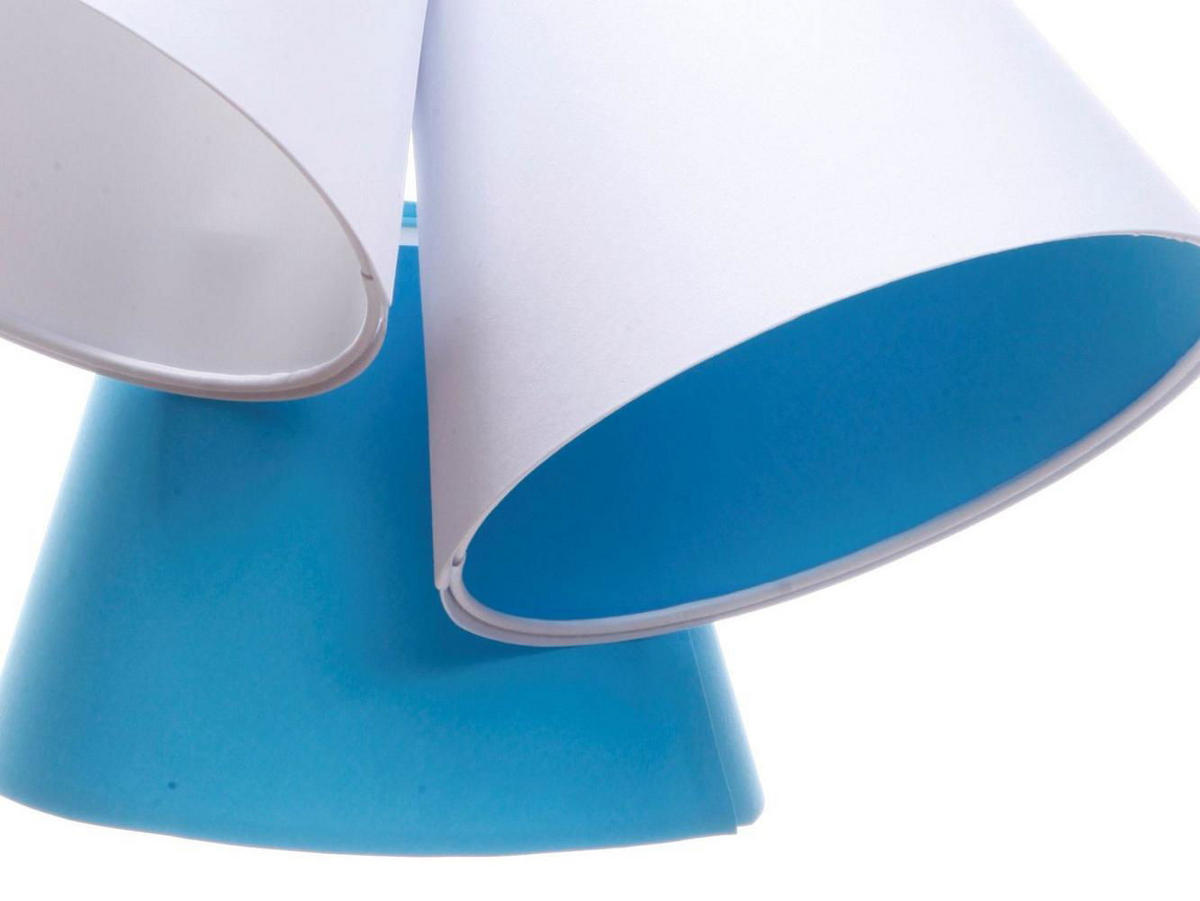 HÄNGELEUCHTE Blau 26/19 cm - Blau, Kunststoff (26/0.8/19cm) - ONZENO