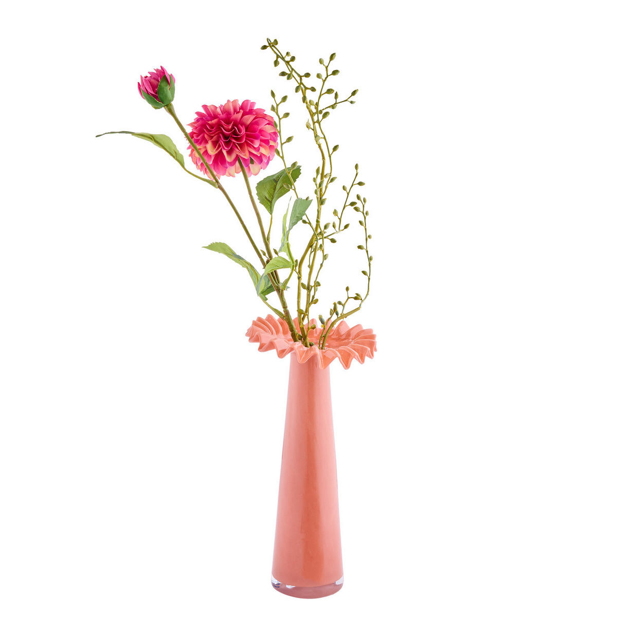 VASE Anemone 26cm - Terracotta, Glas (26cm) - Butlers