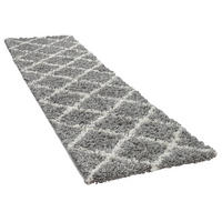 HOCHFLORTEPPICH 60/100 cm Kalmar 441 - Grau, Textil (60/100cm) - Paco Home
