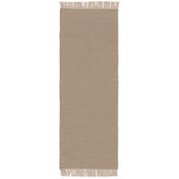 TEPPICH Liv Beige 80x250 cm - Beige, Textil (80/250cm) - benuta Pop