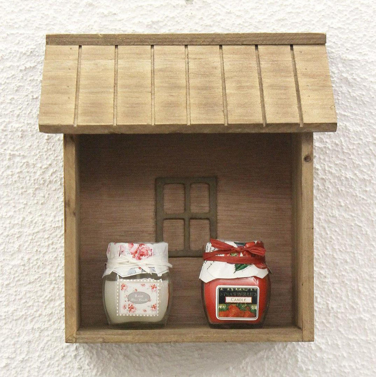 WANDREGAL Holz Braun 20/8/22 cm - Braun, Holz (20/22/8cm) - DanDiBo