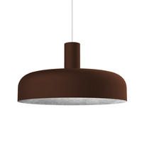 HÄNGELEUCHTE Nadir - Braun, Metall (40/40/10cm) - Lumicom